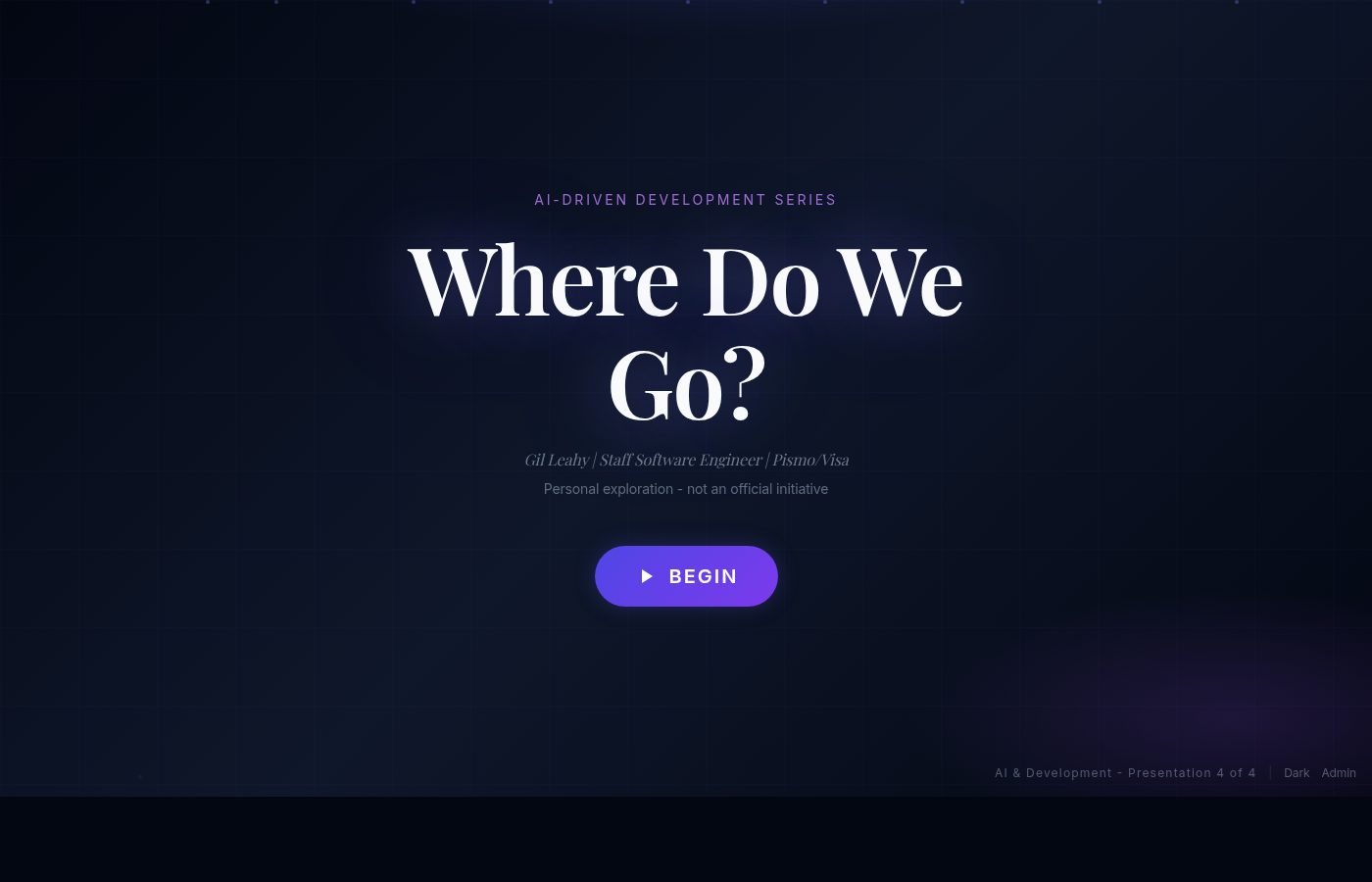 Where Do We Go