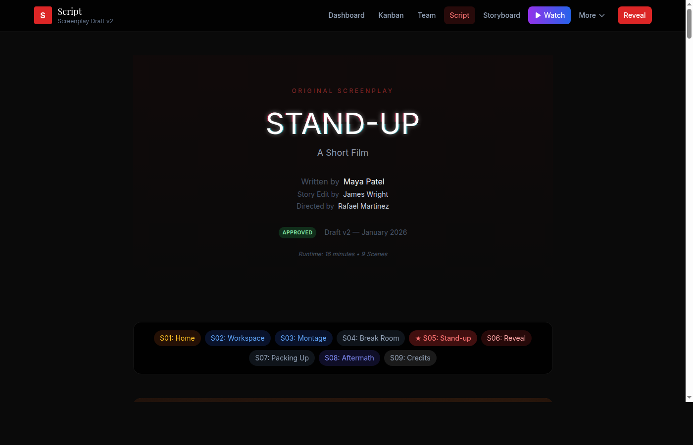 Script Viewer