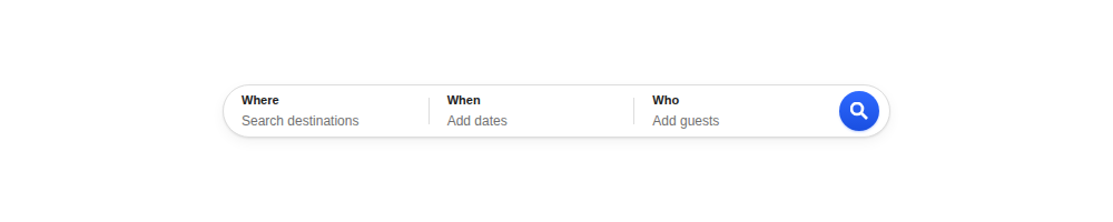 Search bar component