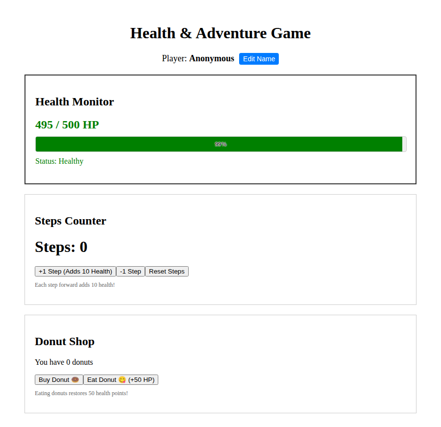 Health decay in action