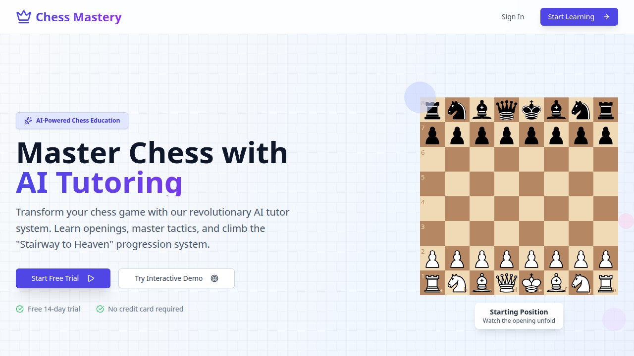 Landing page