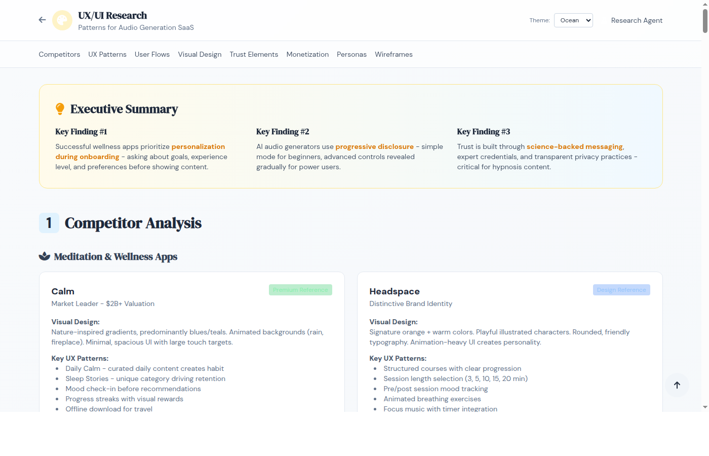 UX Patterns